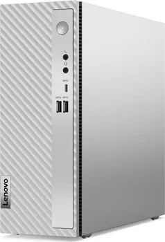 Системный блок Lenovo IdeaCentre 3 07IAB7, Intel Core i5 12400 2.5GHz, 8Gb RAM, 512Gb SSD, WiFi, BT, DOS, серый (90SM001RRU)