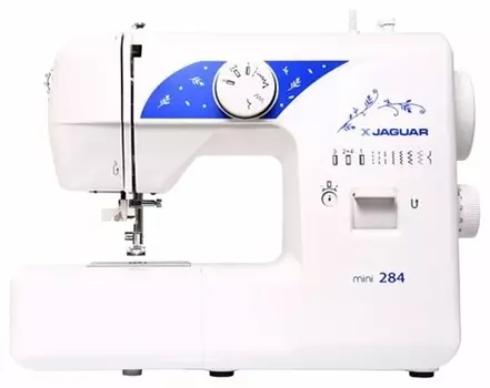 Швейная машина Jaguar Mini 284, белый/синий (MINI 284)