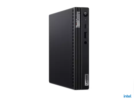 Системный блок Lenovo ThinkCentre Tiny M70q-2, Intel Pentium G6405T 3.5GHz, 4Gb RAM, 128Gb SSD, WiFi, BT, W10Pro, черный, клавиатура, мышь (11MY004BRU)