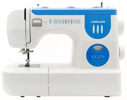 Швейная машина Jaguar RX-270, белый/голубой (RX-270)