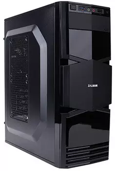 Системный блок Mastero Pro ZT3, Intel Core i5 11400F 2.6 ГГц, 16Gb RAM, 500Gb SSD, NVIDIA GeForce GTX 1050Ti 4Gb, DOS, черный (ZT3-I11400-16S500-1050)