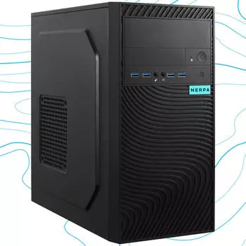 Системный блок NERPA BALTIC I340, Intel Core i3 12100 3.3 ГГц, 8Gb RAM, 256Gb SSD, без ОС, черный (I340-BMQTN00)