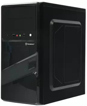 Системный блок Raskat STANDART 510, Intel Core i5 9400F 2.9 ГГц, 8Gb RAM, 256Gb SSD, NVIDIA GeForce GT210 1Gb, без ОС, черный, клавиатура, мышь (STANDART510153025)