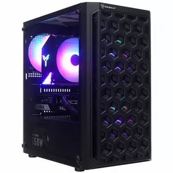 Системный блок Raskat Strike 520, Intel Core i5 12600 3.3 ГГц, 32Gb RAM, 4Tb HDD+1Tb SSD, NVIDIA GeForce RTX 3070 8Gb, без ОС, черный (Strike520101998)