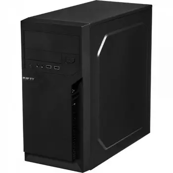 Системный блок RDW COMPUTERS Optimal BG, AMD Ryzen 5 1600 3.2 ГГц, 8Gb RAM, 256Gb SSD 8Gb, без ОС, черный (RSB0258)