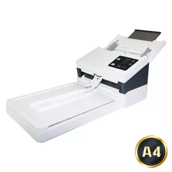 Сканер протяжный Avision AD345F, A4, CIS, 1200x1200dpi, ДАПД 100 листов, ч/б 60 стр/мин,цв. 60 стр/мин, 48bit, 24bit, USB USB 3.2 (000-0917-02G)