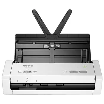 Сканер протяжный Brother ADS-1200, A4, CIS, 600x600dpi, ДАПД 20 листов, ч/б 25 стр/мин / 50 изобр/мин,цв. 25 стр/мин / 50 изобр/мин, USB 3.0, (ADS1200TC1)