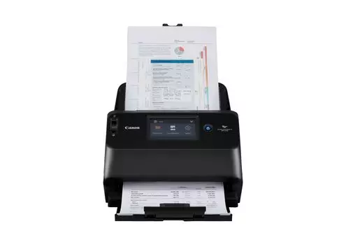 Сканер протяжный Canon imageFORMULA DR-S150, A4, CIS, 600x600dpi, ДАПД 60 листов, ч/б 45 стр/мин,цв. 45 стр/мин, 24bit, сетевой, Wi-Fi, USB 3.0 (4044C003)