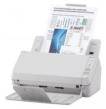 Сканер протяжный Fujitsu ScanPartner SP-1120N, A4, CIS, 600x600dpi, АПД 50 листов, ч/б 20 стр/мин,цв. 20 стр/мин, 24 бит, USB (PA03811-B001)