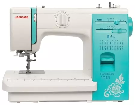 Швейная машина Janome HD 1019, белый/зеленый (HD 1019)