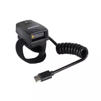 Сканер штрих-кода Mindeo CR60-2D(HD), сканер-кольцо, Image, USB Type-C, 1D/2D, черный, IP50, 15.5 см (CR60-2D(HD))