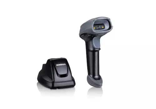 Сканер штрих-кода Mindeo CS2290, ручной, Area Image, USB, беспроводной, 1D/2D, зарядно-коммуникационная база, черный/серый (CS2290-HD(BT)/CS2290s-HD(BT))