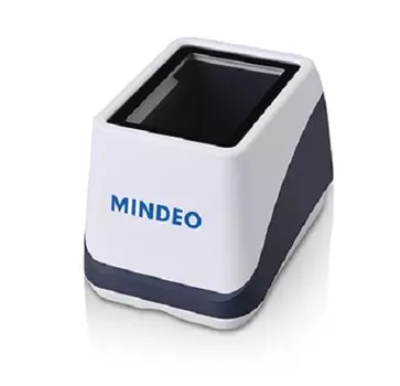 Сканер штрих-кода Mindeo MP168, стационарный, Image, USB, 2D, белый/черный (MP168)
