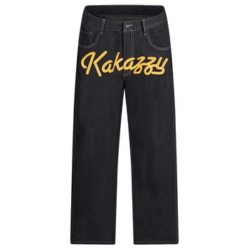 Джинсы унисекс Kakazzy, черный