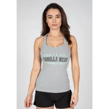 Женский спортивный топ Gorilla Wear, серый
