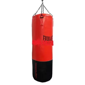 Мешок Powerlock Pro (123*38см, 45кг) красн. с цепью Everlast P00003060