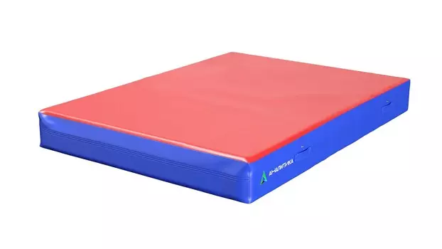 Мат гимнастический 200x150x25см ФСИ чехол из тента с ручками и люверсами, низ армир.тент, поролон 25пл 6568