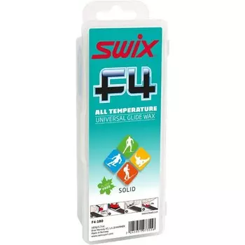 Мазь скольжения Swix F4 Твердая мазь 180гр F4-180 39591