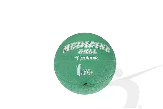 Медицинбол Polanik резина, 1 кг 929-PLG-1