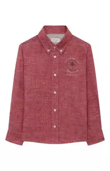 Льняная рубашка Brunello Cucinelli