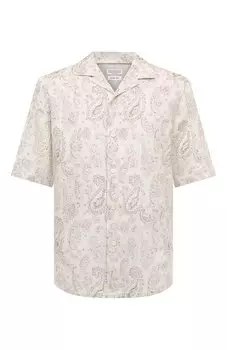 Льняная рубашка Brunello Cucinelli