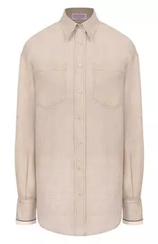 Льняная рубашка Brunello Cucinelli