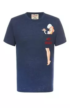 Льняная футболка MC2 Saint Barth