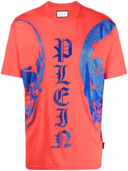 Футболка с короткими рукавами Philipp Plein, красный