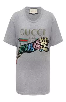 Хлопковая футболка Gucci