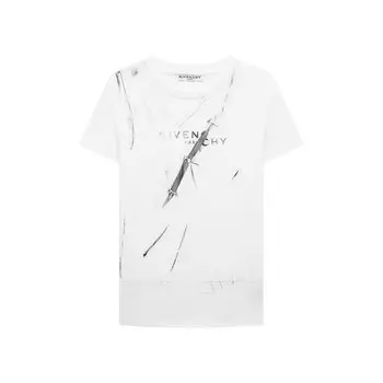 Хлопковая футболка Givenchy