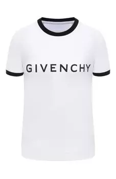 Хлопковая футболка Givenchy