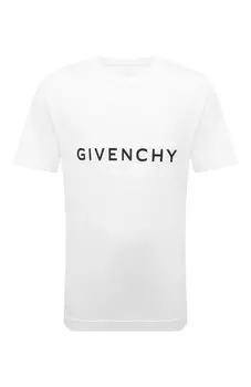 Хлопковая футболка Givenchy
