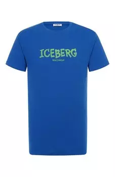 Хлопковая футболка Iceberg
