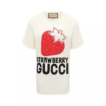 Хлопковая футболка Gucci
