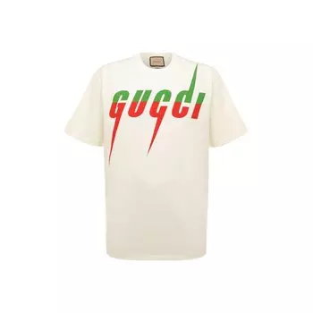 Хлопковая футболка Gucci