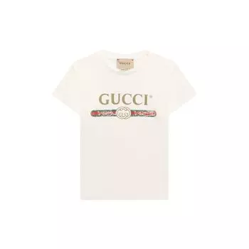 Хлопковая футболка Gucci