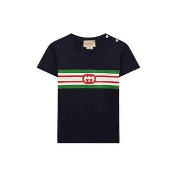 Хлопковая футболка Gucci
