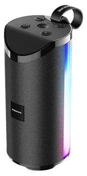 Акустика портативная Borofone BR5 Adventure, 5Вт, USB, microSD, Bluetooth, подсветка, черный