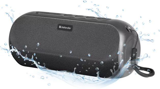 Портативная акустика Defender G32, 20 Вт, FM, USB, microSD, Bluetooth, серый (65232)