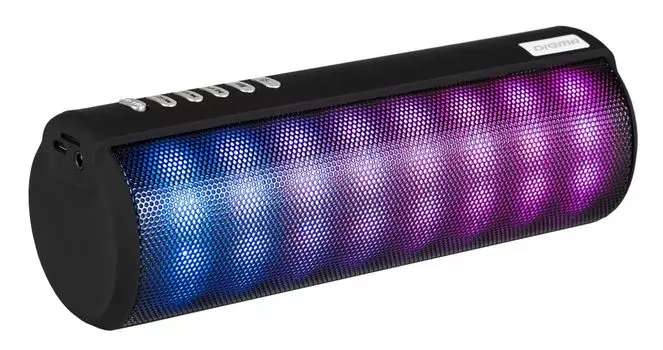 Портативная акустика Digma S-32, 6 Вт, FM, Bluetooth, черный (SP326B)
