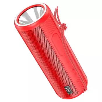Портативная акустика Hoco HC11 Bora, 10 Вт, FM, AUX, USB, microSD, Bluetooth, красный (6931474762078)
