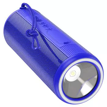 Портативная акустика Hoco HC11 Bora, 10 Вт, FM, AUX, USB, microSD, Bluetooth, синий (211878)