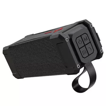 Акустика портативная Hoco HC6 Magic sports, 20 Вт, FM, AUX, USB, microSD, Bluetooth, черный (6931474749055)