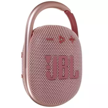 Акустика портативная JBL CLIP 4, 5 Вт, Bluetooth, розовый (JBLCLIP4PINK)