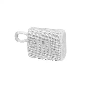 Портативная акустика JBL GO 3, 4.2 Вт, Bluetooth, белый (JBLGO3WHT)