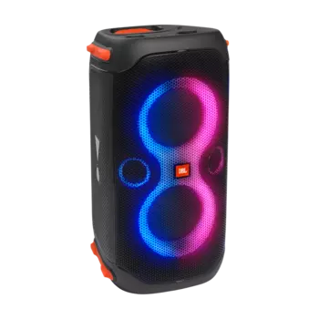 Акустика портативная JBL Party Box 110, 160 Вт, AUX, USB, Bluetooth, подсветка, черный (JBLPARTYBOX110EU)