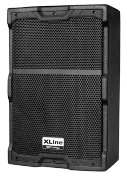 Акустическая система активная XLine ALFA P-10A, напольная, 220 Вт, черный, 1 шт.