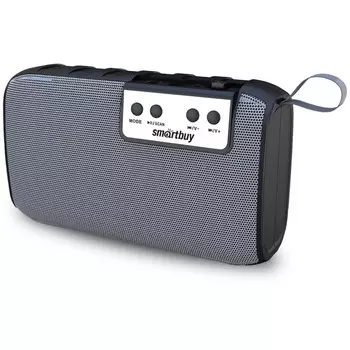 Портативная акустика SmartBuy YOGA, 5 Вт, FM, USB, microSD, Bluetooth, черный (SBS-5050)