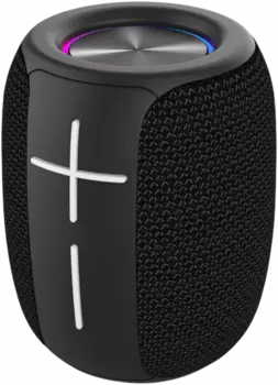 Портативная акустика TFN Rock, 5 Вт, AUX, Bluetooth, подсветка, черный (TFN-BS08-05BK)