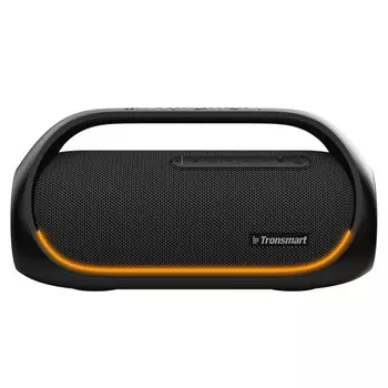 Портативная акустика Tronsmart Bang, 60 Вт, AUX, USB, microSD, Bluetooth, подсветка, черный (868673)